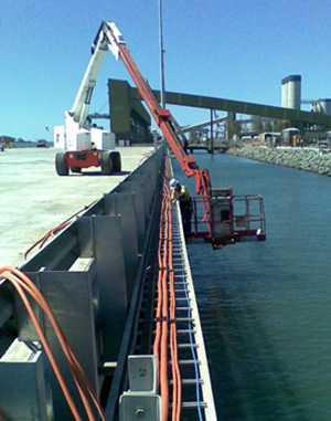 Berth 10 Container Terminal at Port of Brisbane